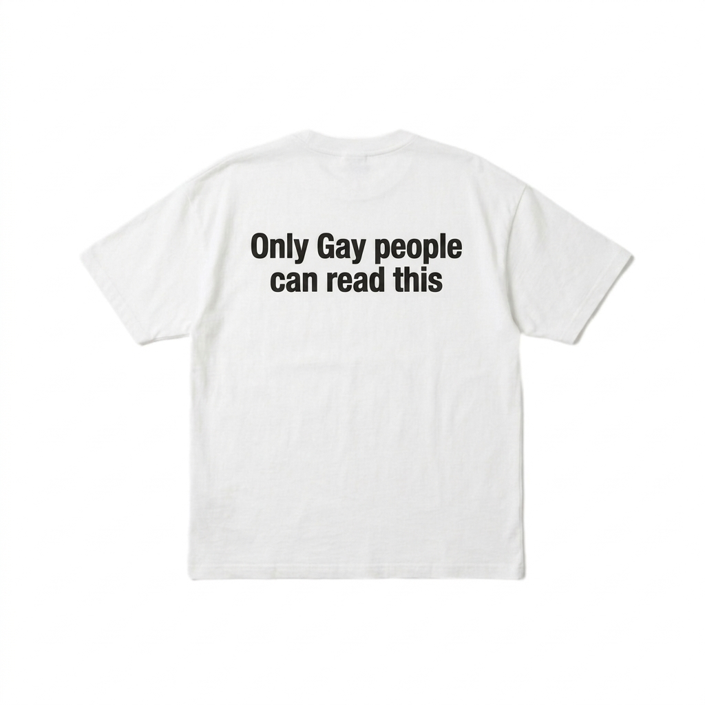 Only Gay people can read this